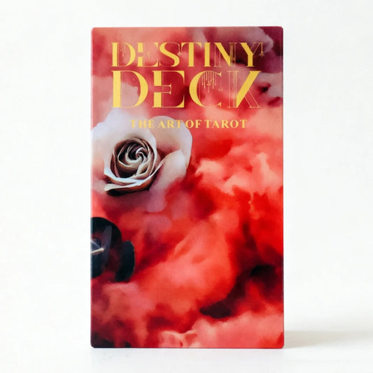 Destiny Deck The Art Of Tarot Cards With Paper Guidebook For Beginners